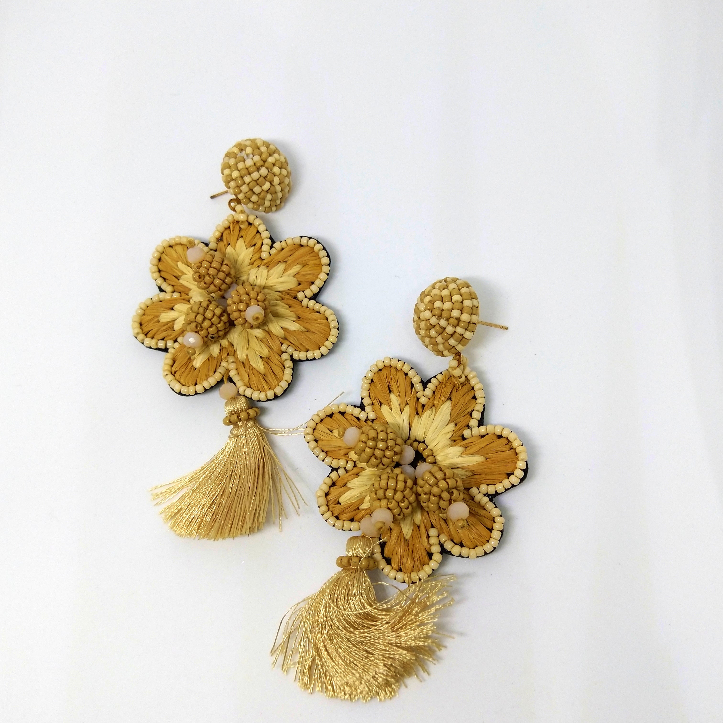 Unremarkable location - Handmade earrings (micro macrame wax thread) - Shop  atlantic-island Earrings & Clip-ons - Pinkoi